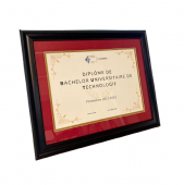 Cadre pour diplôme A4