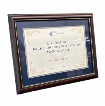 Cadre pour diplôme A4