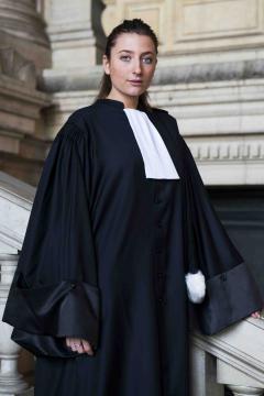 Robe Avocat Hiver-Femme V