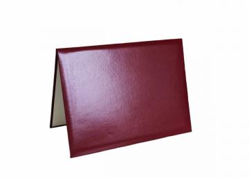 Porte Diplôme premium Lie de Vin
