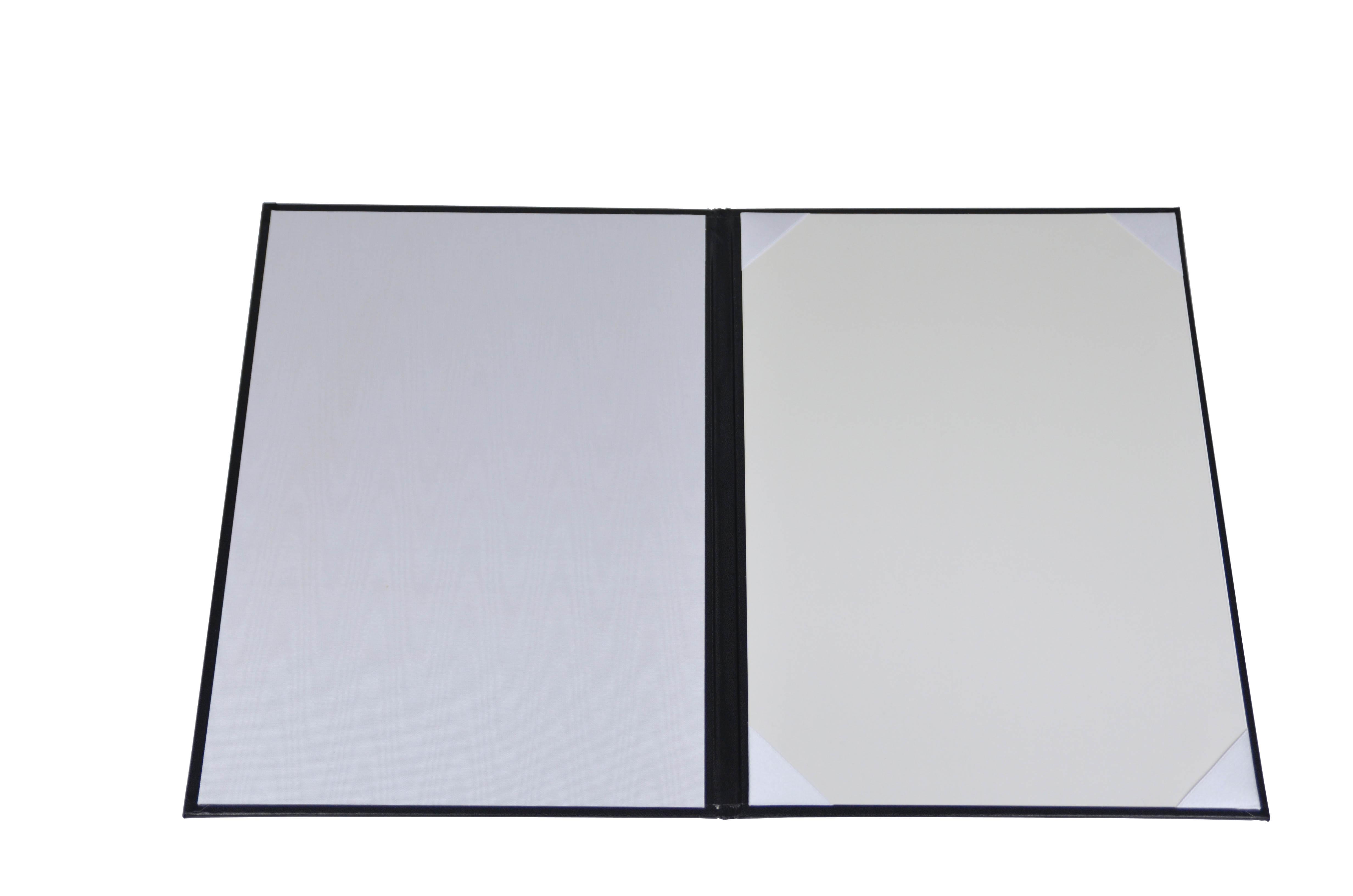 Lot De 5 Couvertures Diplôme A4 - 22,5x30,5cm Avec Papiers Vierges - Protection Certificats Classeur